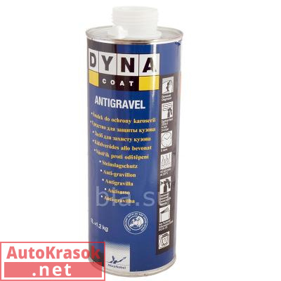 Антигравий Дайна черный, 1 л, ND00037, Dynacoat