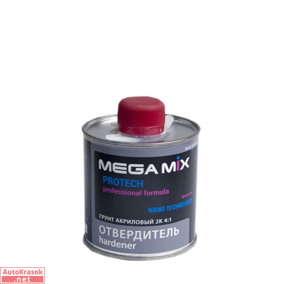 Отвердитель для 2К грунта MEGAMIX HS 4+1, 200 мл, MegaMix
