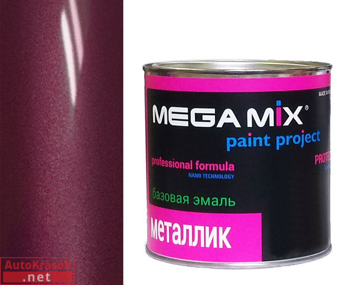 105 Франкония (оттенок РК) эмаль металлик, 880 мл, MegaMix