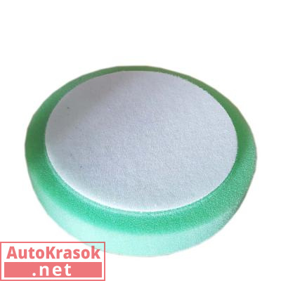 Полировальный поролоновый круг 150 mm 30 mm среднежесткий зеленый GREEN, 150.30.MH.PR.GRN, ICAR Полировальный поролоновый круг 150 mm 30 mm среднежесткий зеленый GREEN, 150.30.MH.PR.GRN, ICAR