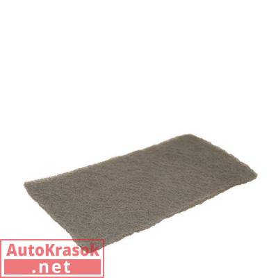 Матирующая губка скотч-брайт KOFLE-X, ULTRA FINE серая, 115 х 230 мм, 9007953, Kovax