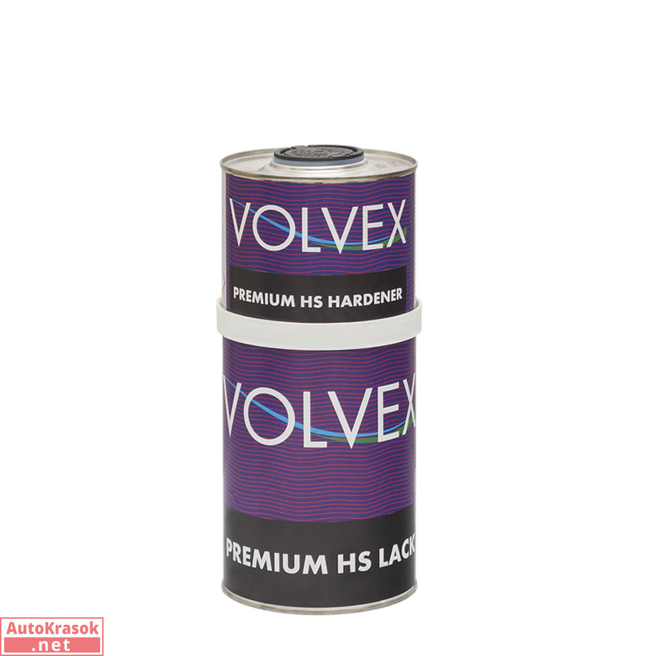 Лак акриловый Premium HS Lack, 0,5+0,25л, (комплект), VOLVEX
