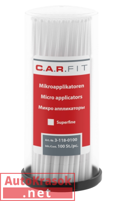 Car Fit Аппликаторы для удаления дефектов ЛКМ Superfine уп/100шт, 3-118-0100, C.A.R.FIT