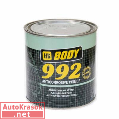 992 Black антикоррозийный грунт Боди, 1 кг 9920200001, Body HB
