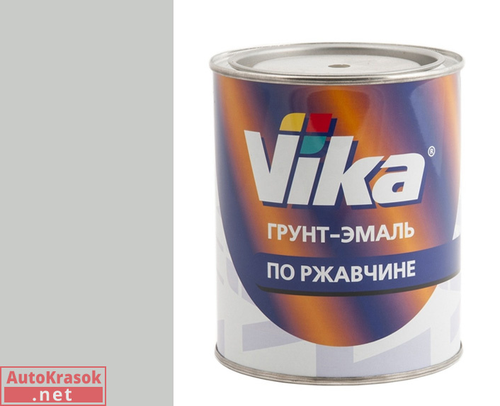 Грунт-эмаль "3 в 1", цвет RAL 7035 светло-серый, 0,90 кг, VIKA