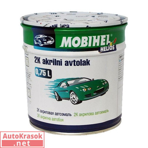394 темно-зеленая, 2К Автоэмаль акриловая Мобихел 0.75л го-3 (шт.), MOBIHEL