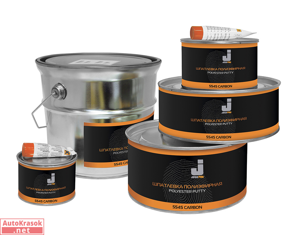 Шпатлевка с углеволокном 5545 (Carbon) 4 кг, 5545/4, Jeta Pro