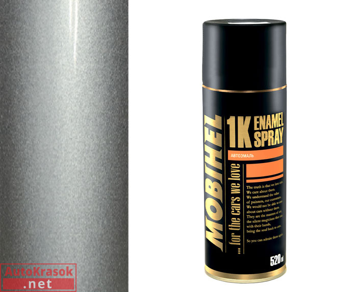 691 платина, аэрозоль металлик, 520 мл, 47896502А, MOBIHEL