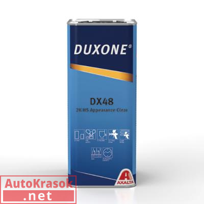 Лак 2К HS акриловый DX48, универсальный, 4 л, 1250070869, Duxone