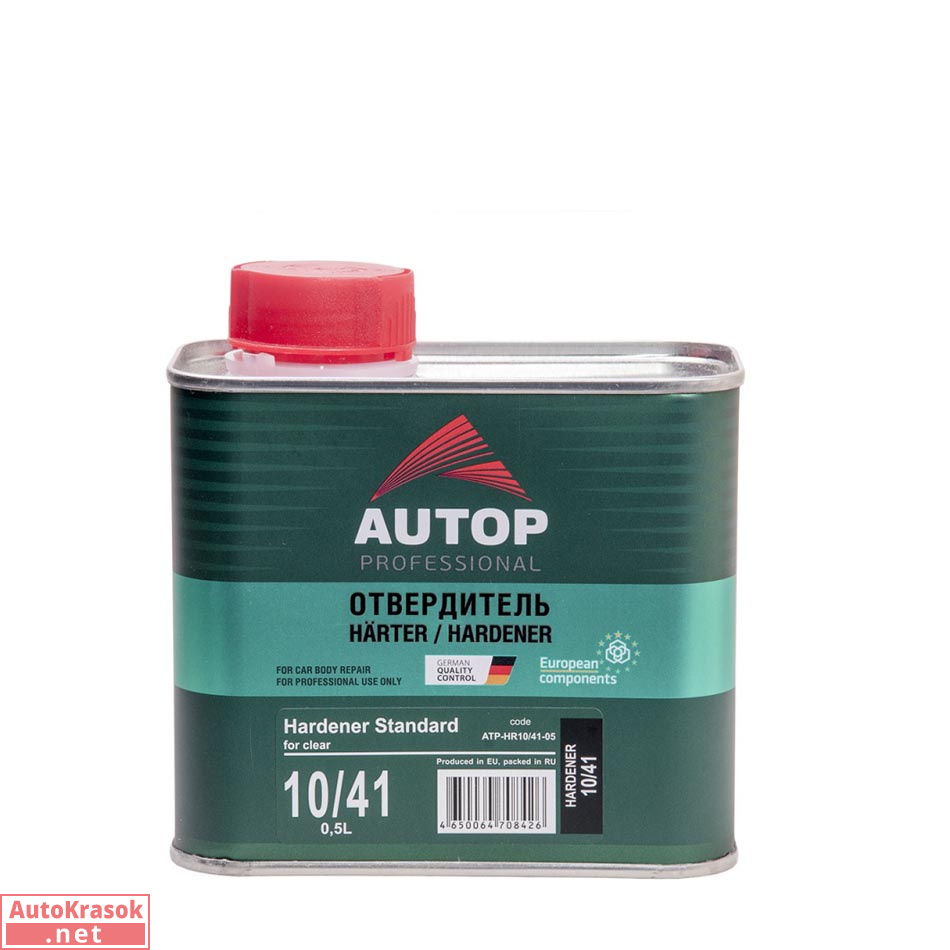 Отвердитель стандартный, Hardener Standard 10/41, 0,5 л, Autop