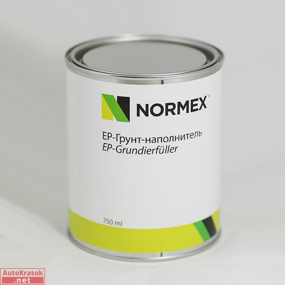 Эпоксидный грунт-наполнитель EP, светло-серый, 0,75 л, 10002101, Normex