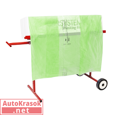 Пленка маскировочная, зеленая 4х150м, 155566, CarSystem