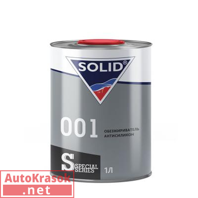 Обезжириватель-антисиликон, 1 л, 101.0101, SOLID
