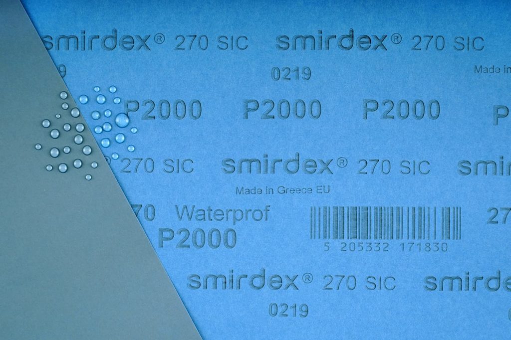 Водостойкая абразивная бумага SMIRDEX 270, 230*280 мм, P 5000, 270015000, SMIRDEX