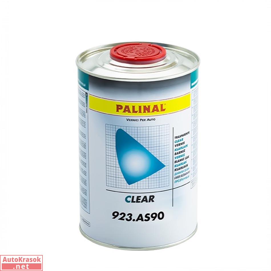 Прозрачный лак AS90 (antiscratch) HS, 1 л, PALINAL