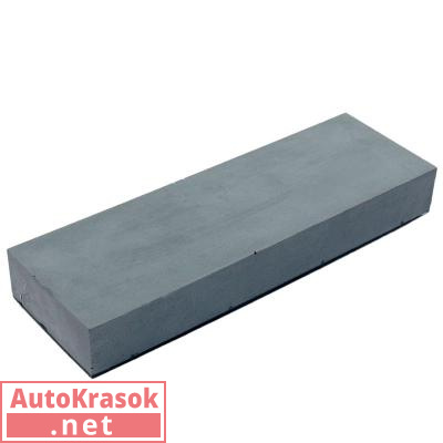 Шлифблок для бумаги, серый, 210*70 мм, 21-210, Китай/Россия