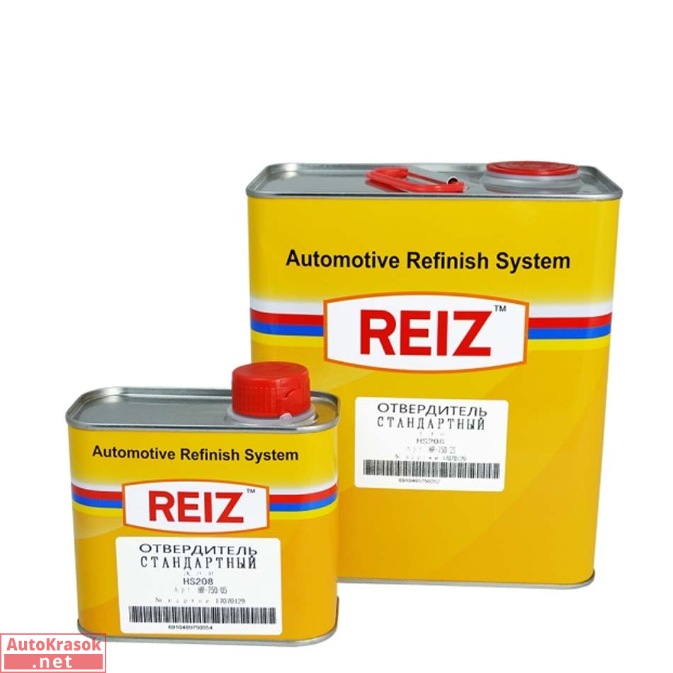 Отвердитель стандартный для лака HS-208, 2.5 л, HR-750/25, REIZ