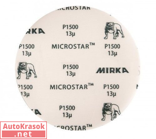 Шлифовальный круг Mirka MICROSTAR 150мм P1500, FM62205094, Mirka