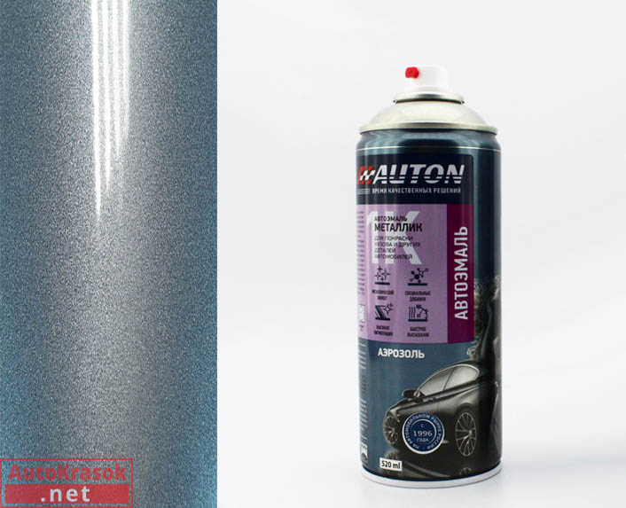 496 фантом, автоэмаль аэрозоль металлик, 520 мл, AUTON 496 фантом, автоэмаль аэрозоль металлик, 520 мл, AUTON