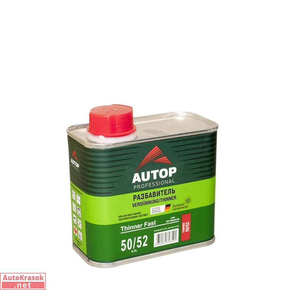 Разбавитель акриловый быстрый Thinner Fast 50/52, 0,5 л, ATP-TR50/52-05, Autop