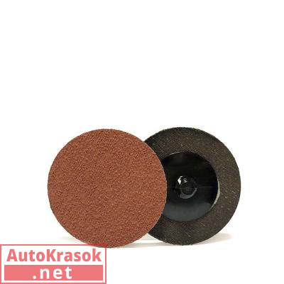 Зачистной круг ROXPRO PLUS QCD 50мм, керамика, Р60, 113215, RoxelPro