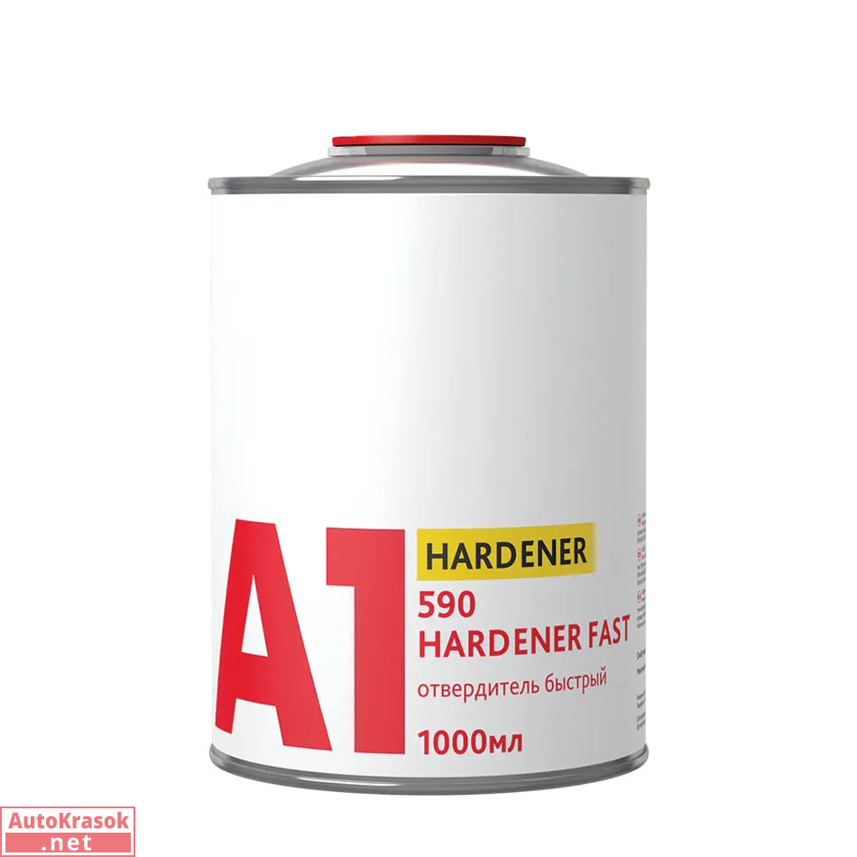Отвердитель быстрый к грунтам A1 590 HARDENER FAST, 1 л, A1