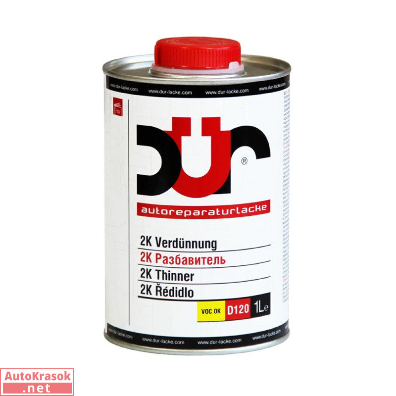 Разбавитель D120 Acrylic DUR, 1 л, D120-1, DUR