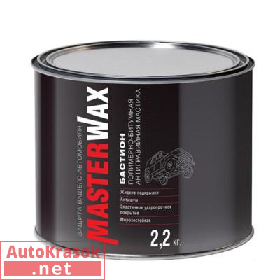 Мастика БАСТИОН полимерно-битумная, 2,2 кг, MW010602, MasterWax
