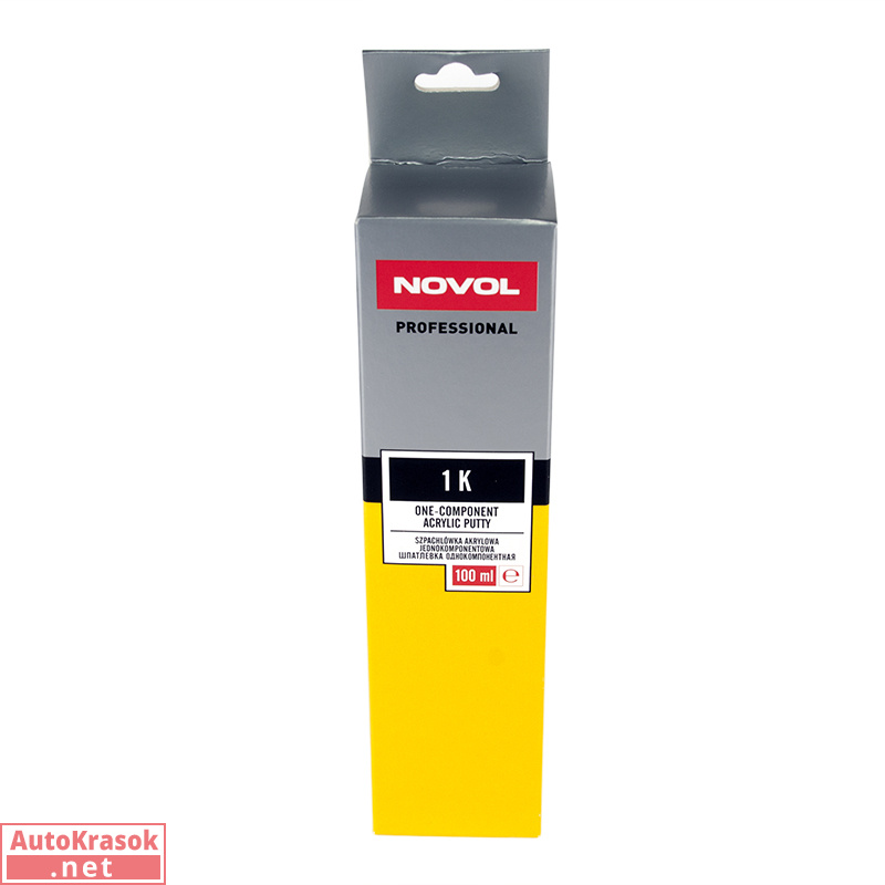 Шпатлевка акриловая однокомпонентная 1К Новол, уп. 0,1 кг, 1180, Novol