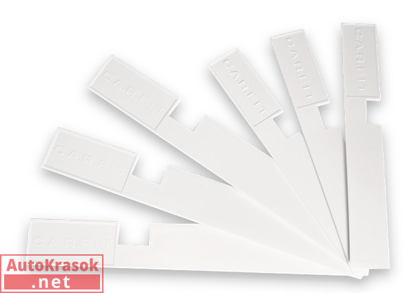 Car Fit Палочка для размешивания красок, белая 20 см (30 штук в упаковке), 7-760-1120, C.A.R.FIT