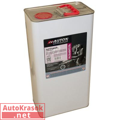 Растворитель акриловый 999 Медленный, канистра, 5 л, ATN-S07176-5, AUTON