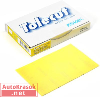 Клейкий лист Tolecut Lemon K800, желтый, 114*70 мм, 1911517, Kovax