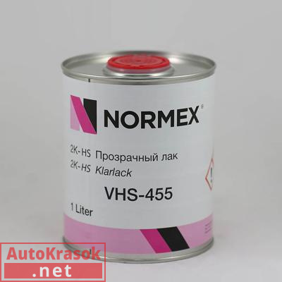 2K Прозрачный лак VHS Karlack 455, 1 л, 10000455, Normex