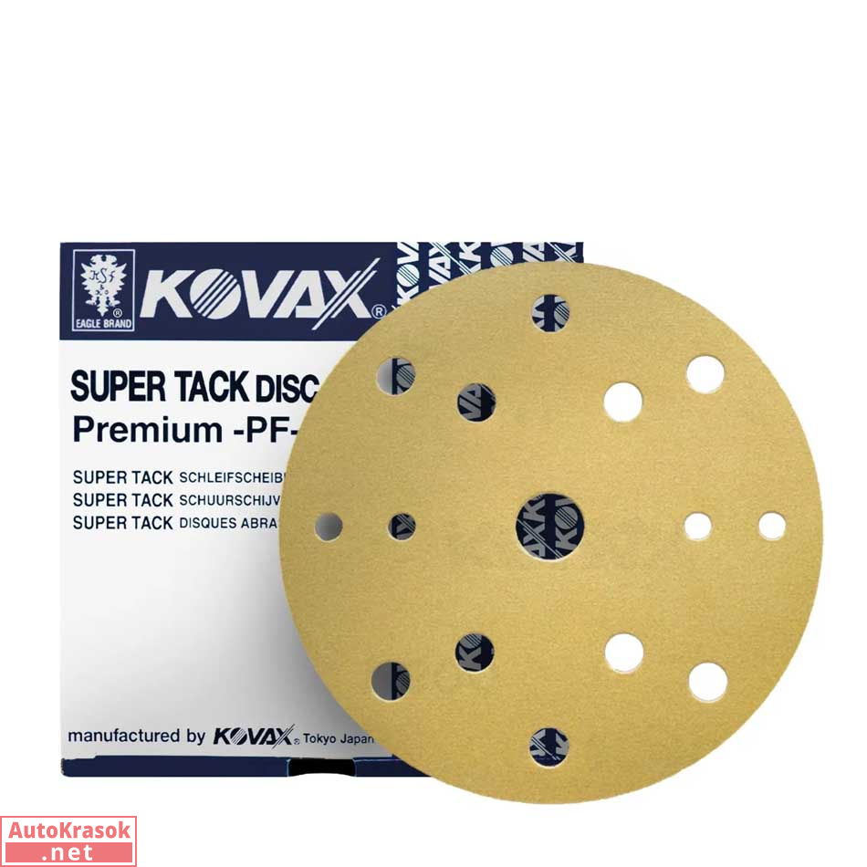Шлифовальный круг Premium New 152 mm P500 15 отв, 5680500, Kovax
