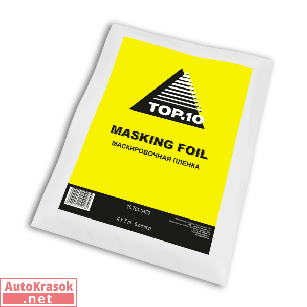 Пленка маскировочная 4*7 м (6 микрон), 10.701.0470, TOP.10