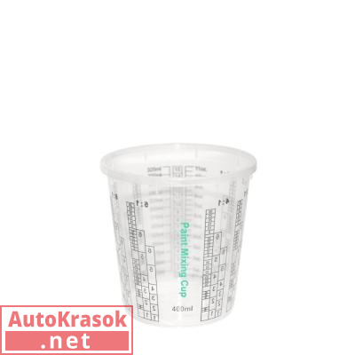 Мерная емкость для смешивания, Neutral, 400 мл (200 шт.), 1.4220.0400, NO BRAND