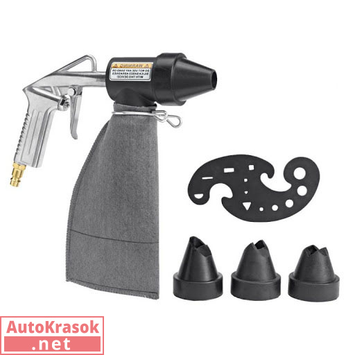 Пистолет пескоструйный с системой рециркуляции абразива, PS-10, VOYLET