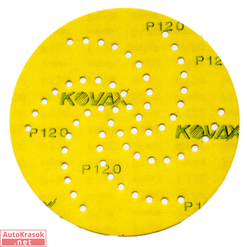 Шлифовальный круг мультидырочный Max Film Multihole, 152 мм, P120, Kovax