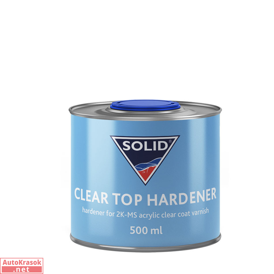 Отвердитель для 2K акрил-уретанового лака SOLID CLEARTOP, 500 мл, SOLID