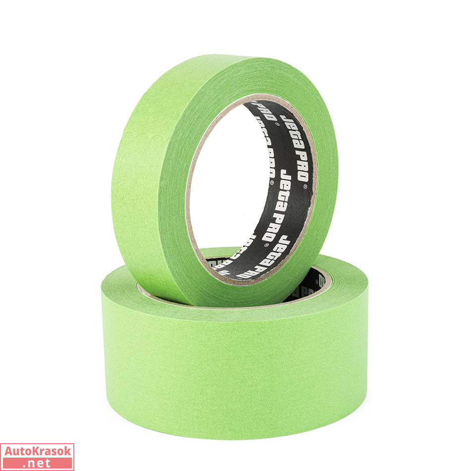Лента маскирующая JetaPro Green, зелёная, 50 мм * 40 м, Jeta Pro