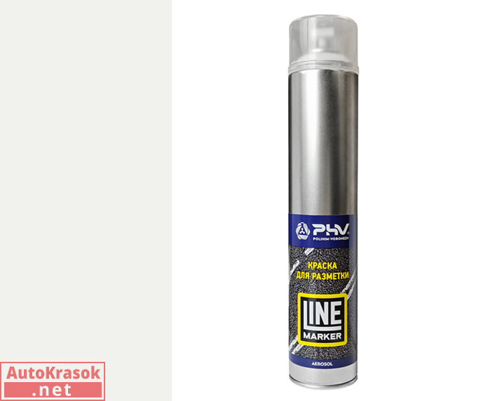 Краска для разметки, PHV line Marker, RAL9016 Белый, аэрозоль, 1000 мл, DETOP Краска для разметки, PHV line Marker, RAL9016 Белый, аэрозоль, 1000 мл, DETOP