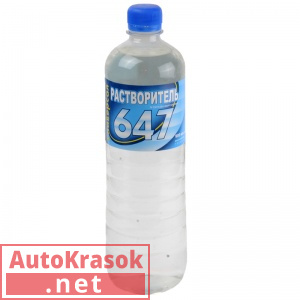 Растворитель Р-647 (для НЦ, АК) "Универсал" ТУ, бутылка 0,9 л, , Синтез Универсал