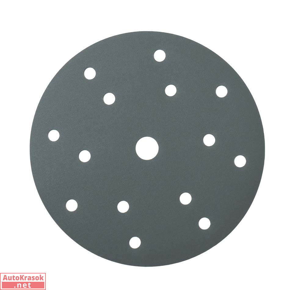 Шлифовальный круг 235 Grey Zirconia, D=150 мм, 15 отверстий, P40 (упак 50шт.), Sandwox