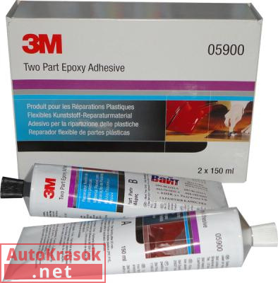 Клей для восстановления пластика 3M 05900 FPRM (2 тюб по 150мл), 05900, 3M