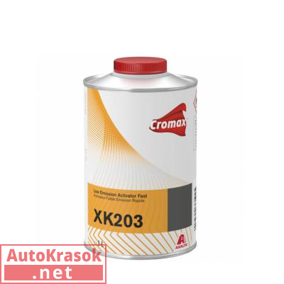 Активатор-отвердитель быстрый XK203 LE, 1 л, 1250036192, CROMAX
