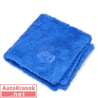 Салфетка из микрофибры, двухсторонняя без обметки краев, синяя, 40*40 см, 600 гр, 12.0999.B, Adolf Bucher