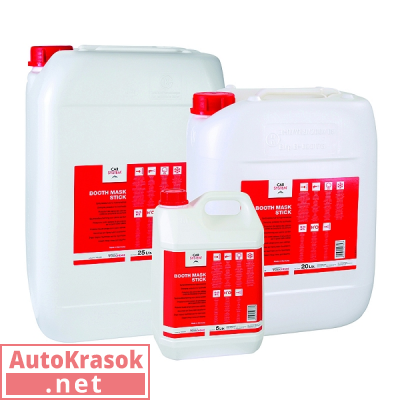 Покрытие Booth Mask Stick - Защитное для стен ОСК "липкое" 5л, 149338, CarSystem
