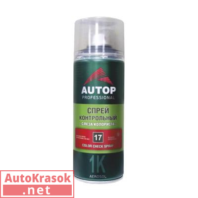 Спрей контрольный №17 Color Check, 'Слеза колориста', (аэрозоль) 520 мл, ATP-A07591, Autop