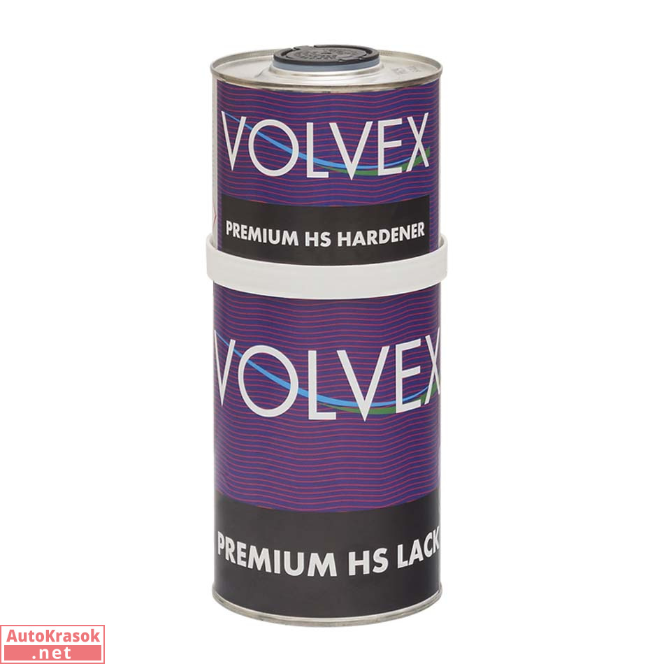 Лак акриловый Premium HS Lack, 1+0,5л, (комплект), VOLVEX