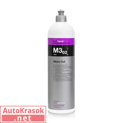 MICRO CUT M3.02 - Антиголограммная финишная абразивная паста (1 л), 403001, Koch Chemie
